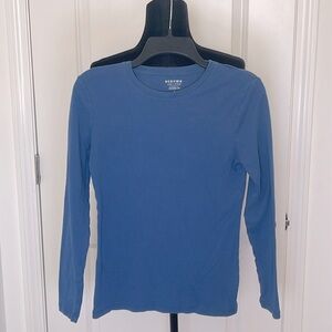Sonoma Blue Pullover Long Sleeve Shirt Size S